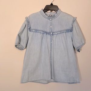 Joie Chambray Blouse